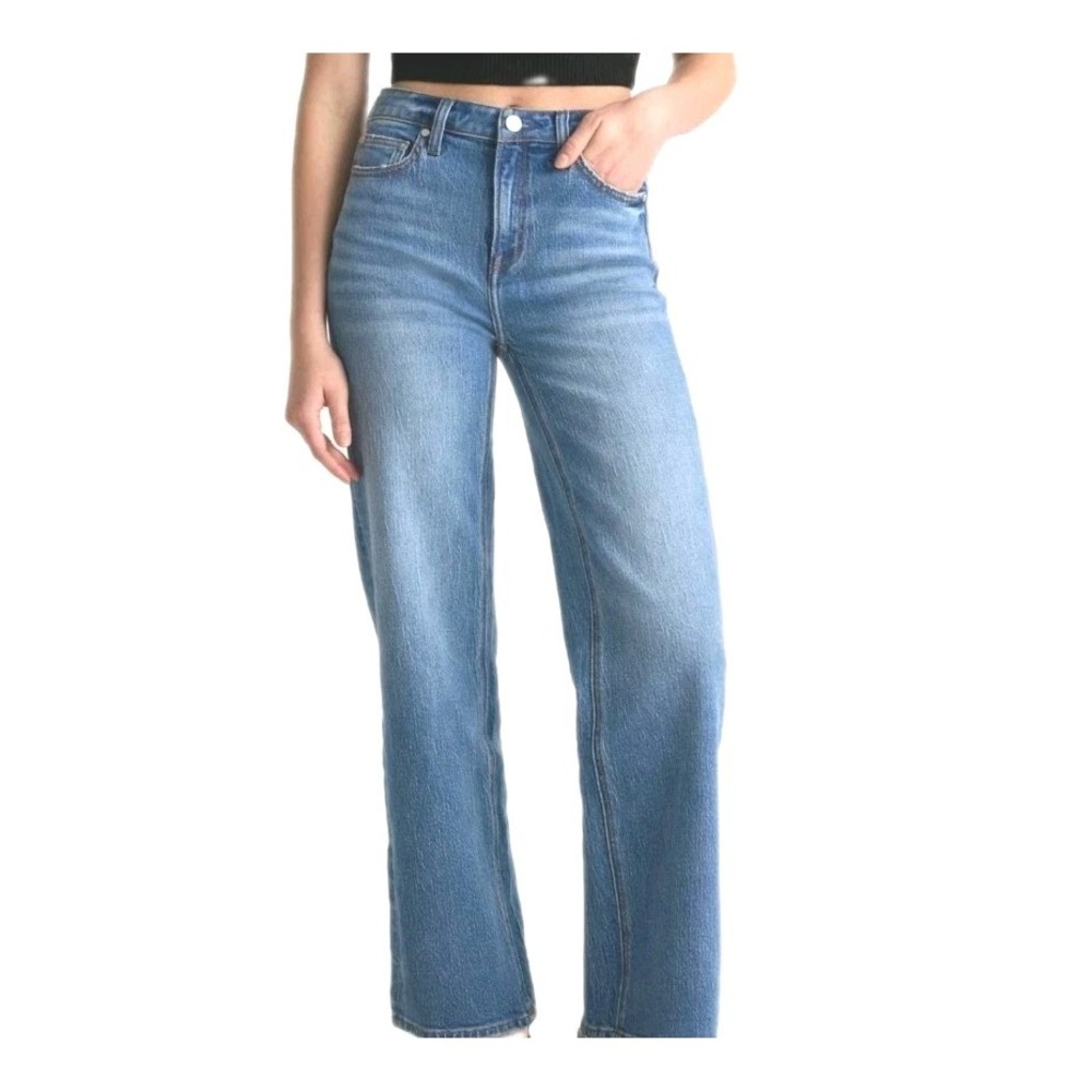 Quince Jeans Size 28 Women Bella Stretch Straight Seaside Blue Woman's Pants
